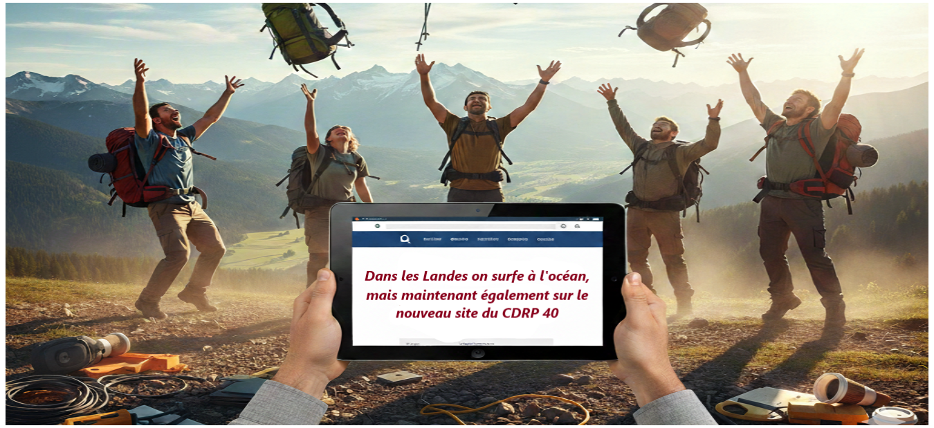 Nouveau site internet du CDRP des Landes